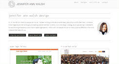 Desktop Screenshot of jenniferannwalsh.com